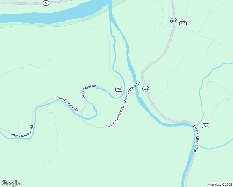 map of restaurants, bars, coffee shops, grocery stores, and more near 1230 Betty Baker Road in Allisonia