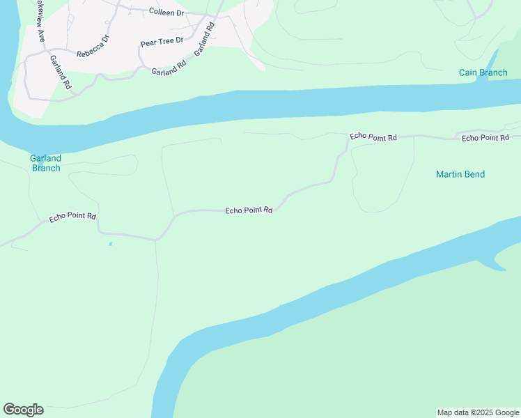 map of restaurants, bars, coffee shops, grocery stores, and more near Echo Point Road in Bronston