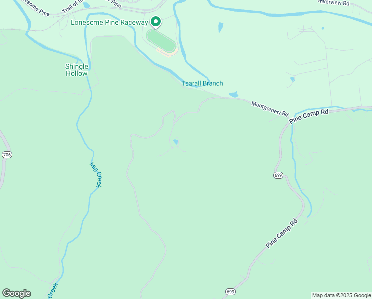 map of restaurants, bars, coffee shops, grocery stores, and more near 10854 Montgomery Road in Coeburn