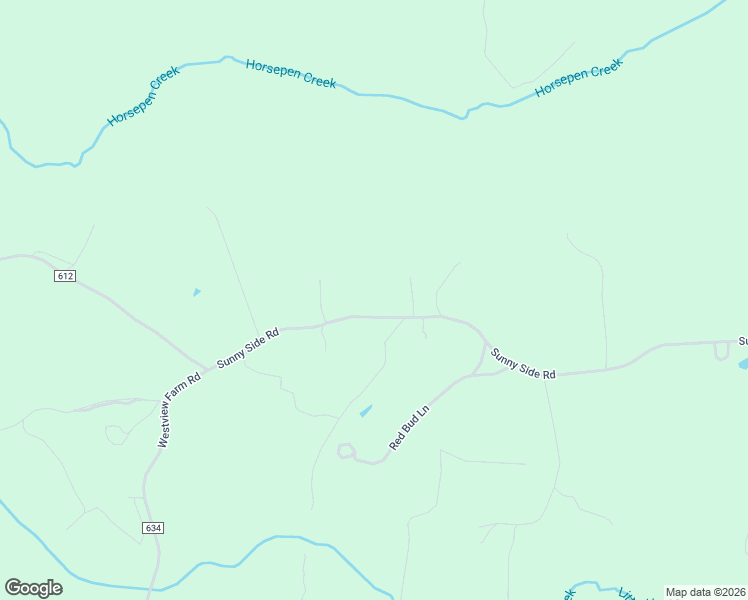 map of restaurants, bars, coffee shops, grocery stores, and more near 2868 Sunny Side Road in Saxe