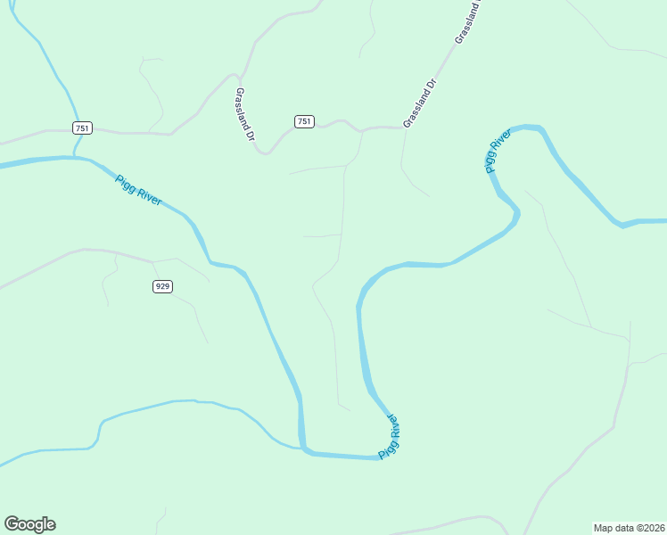 map of restaurants, bars, coffee shops, grocery stores, and more near River Ridge Drive in Pittsylvania County