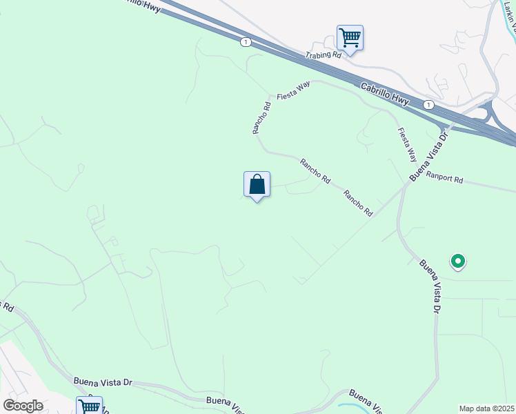 map of restaurants, bars, coffee shops, grocery stores, and more near 117 Rancho Road in Watsonville