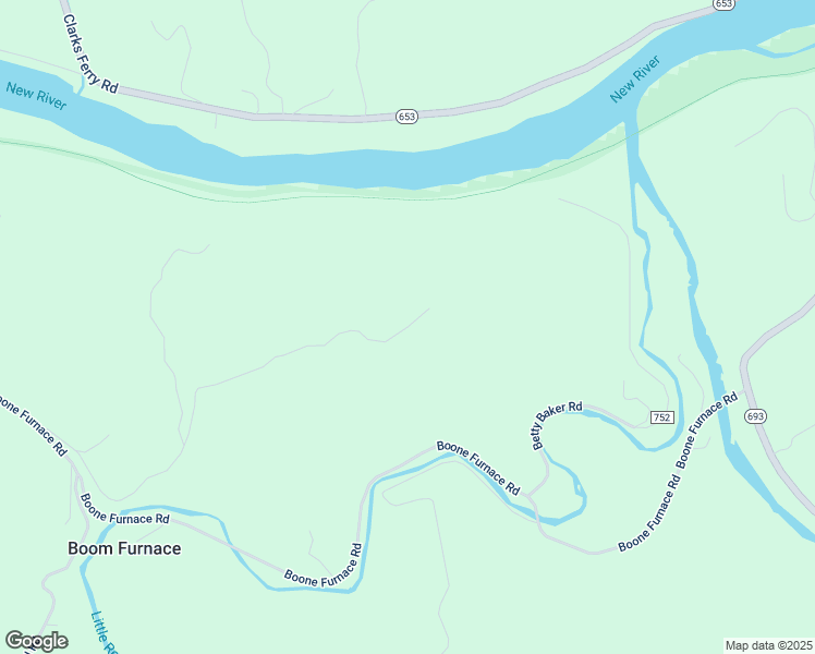 map of restaurants, bars, coffee shops, grocery stores, and more near Betty Baker Road in Pulaski County