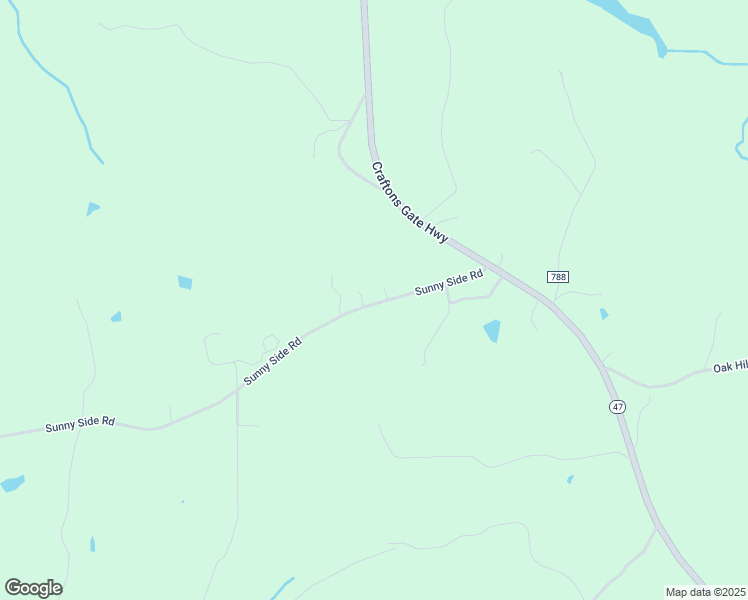 map of restaurants, bars, coffee shops, grocery stores, and more near 2745 Sunny Side Road in Saxe