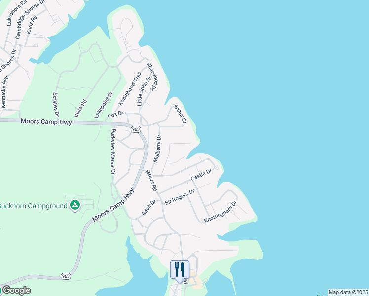 map of restaurants, bars, coffee shops, grocery stores, and more near 245 Crown Court in Gilbertsville