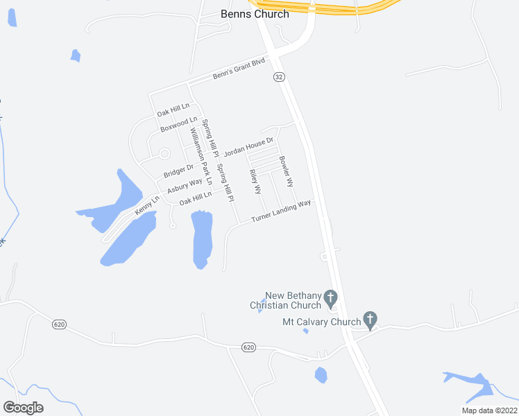 map of restaurants, bars, coffee shops, grocery stores, and more near 15150 Benns Church Boulevard in Smithfield