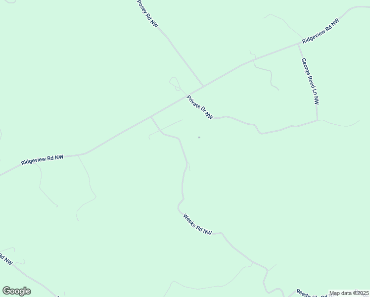 map of restaurants, bars, coffee shops, grocery stores, and more near 210-220 Weeks Road Northwest in Floyd