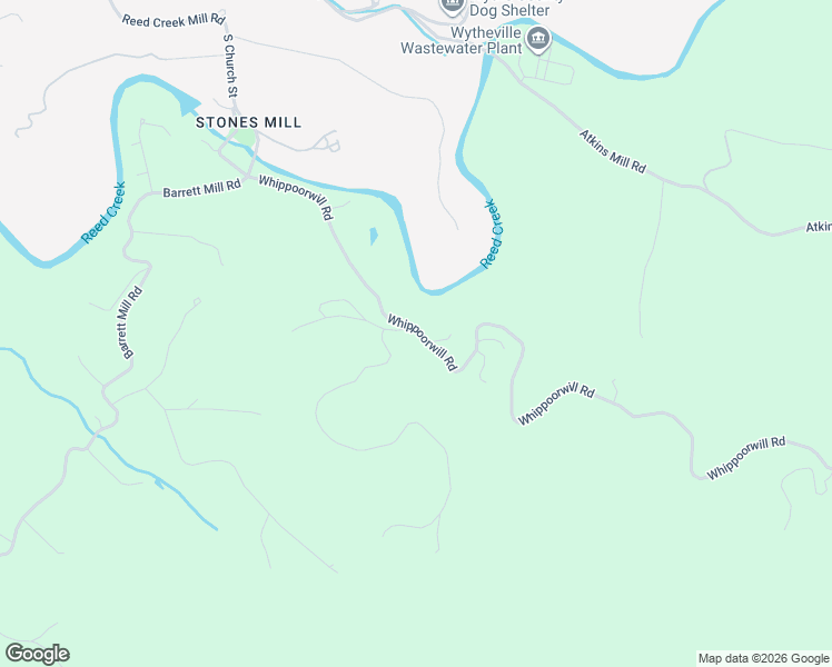 map of restaurants, bars, coffee shops, grocery stores, and more near 1881-1923 Whipoorwill Road in Wytheville