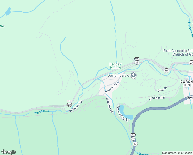 map of restaurants, bars, coffee shops, grocery stores, and more near 6144 Kent Junction Road in Norton