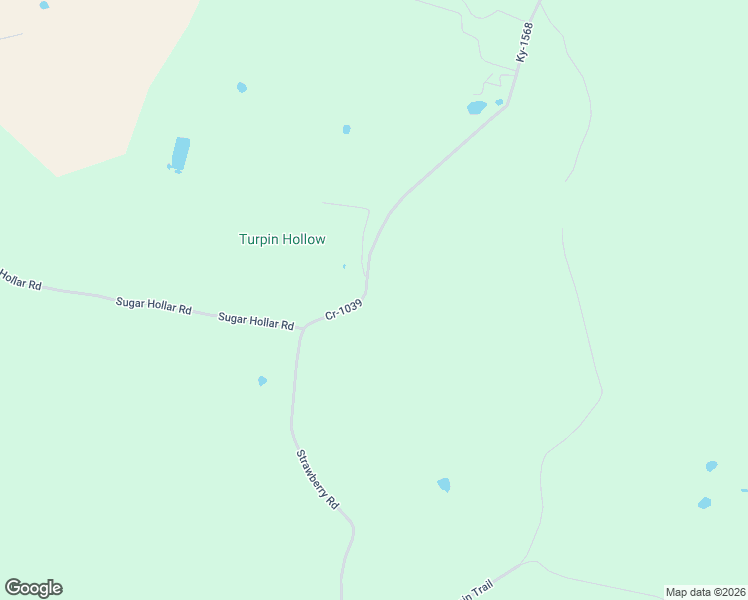 map of restaurants, bars, coffee shops, grocery stores, and more near Cr-1039 in Monticello
