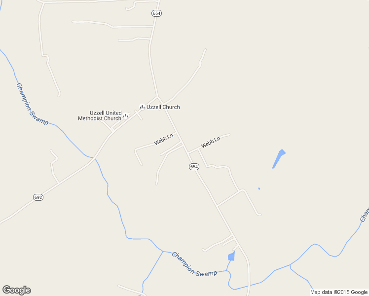 map of restaurants, bars, coffee shops, grocery stores, and more near 15216 Carroll Bridge Road in Smithfield