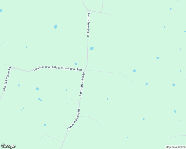 map of restaurants, bars, coffee shops, grocery stores, and more near 2734-2998 Petros Browning Road in Rockfield