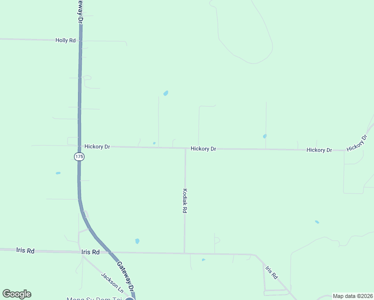 map of restaurants, bars, coffee shops, grocery stores, and more near 13382-13494 Hickory Dr in Neosho