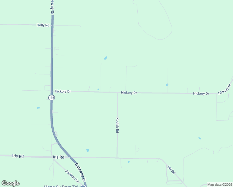 map of restaurants, bars, coffee shops, grocery stores, and more near 13382-13494 Hickory Dr in Neosho