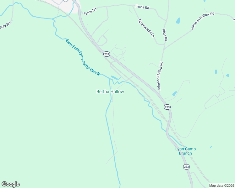 map of restaurants, bars, coffee shops, grocery stores, and more near 223 Bertha Hollow Road in Gray