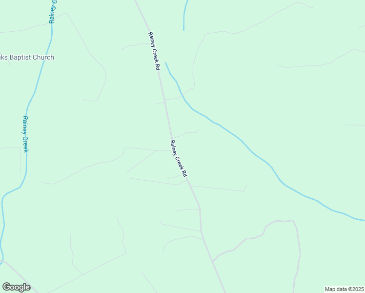 map of restaurants, bars, coffee shops, grocery stores, and more near 24601 Rainey Creek Road in McKenney