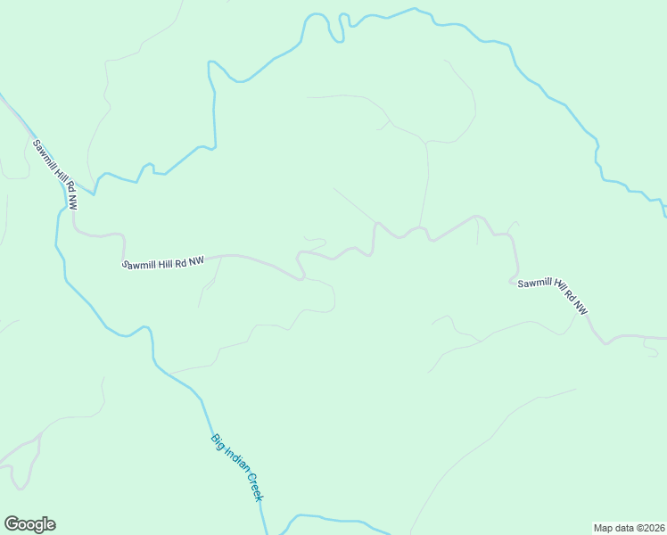 map of restaurants, bars, coffee shops, grocery stores, and more near 1388 Sawmill Hill Road Northwest in Willis