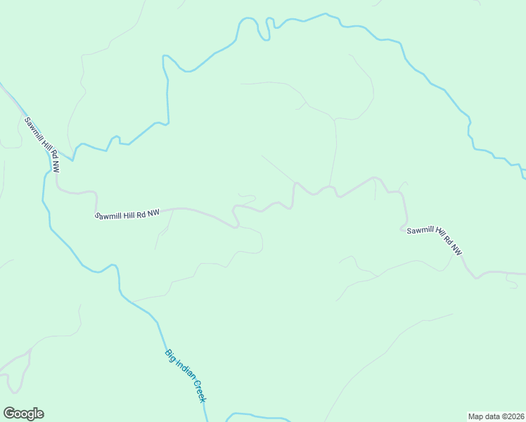 map of restaurants, bars, coffee shops, grocery stores, and more near 1388 Sawmill Hill Road Northwest in Willis