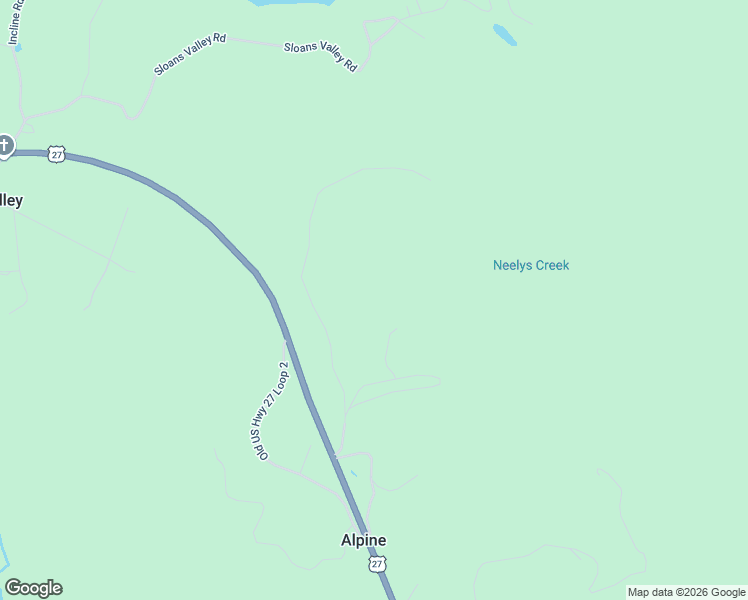 map of restaurants, bars, coffee shops, grocery stores, and more near Neeleys Creek Church Road in Burnside