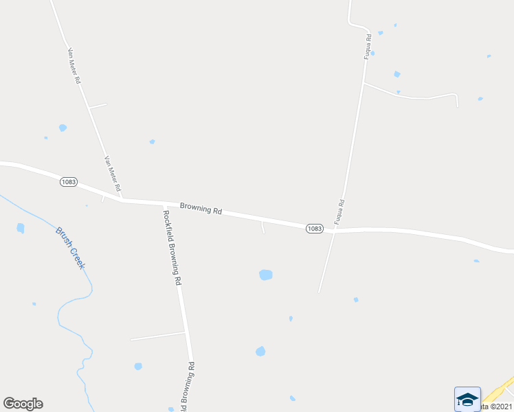 map of restaurants, bars, coffee shops, grocery stores, and more near 1496 Browning Road in Rockfield