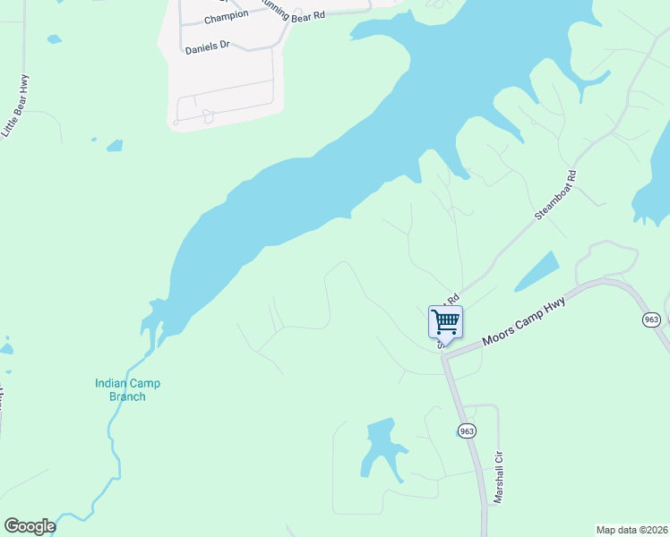 map of restaurants, bars, coffee shops, grocery stores, and more near 386 Paddle Wheel Road in Gilbertsville