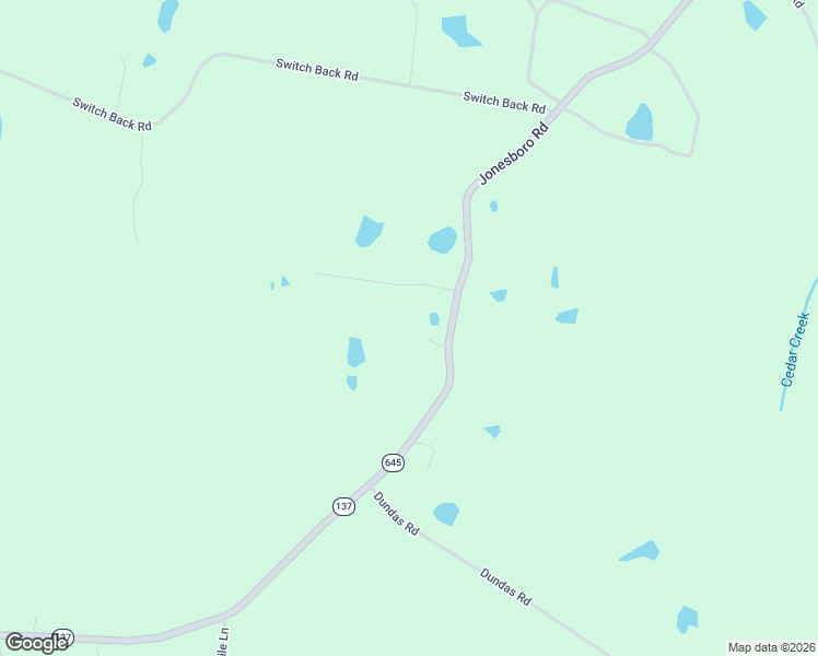 map of restaurants, bars, coffee shops, grocery stores, and more near 273 Jonesboro Road in Kenbridge