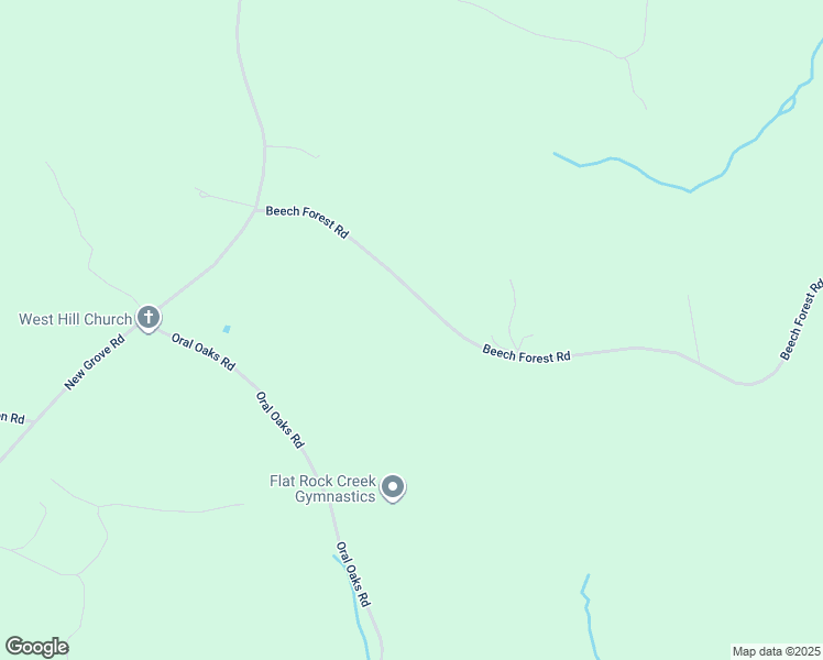 map of restaurants, bars, coffee shops, grocery stores, and more near 460 Beech Forest Road in Kenbridge