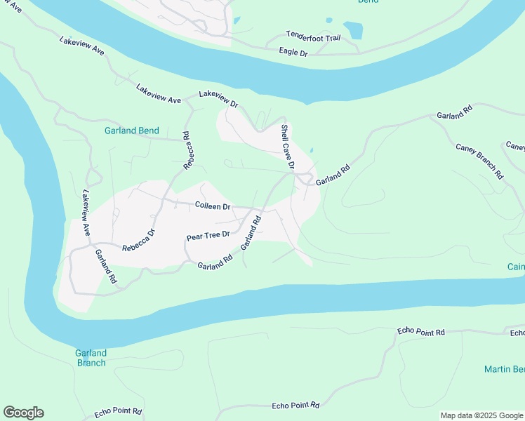 map of restaurants, bars, coffee shops, grocery stores, and more near 397 Garland Road in Burnside