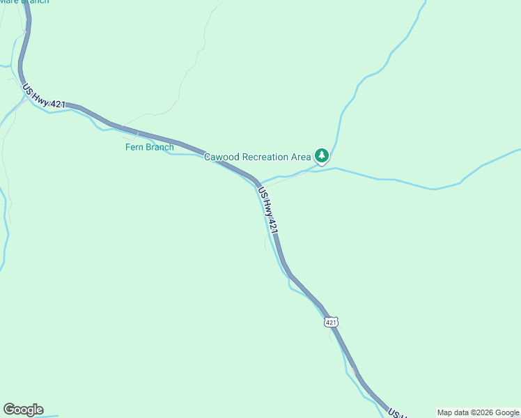 map of restaurants, bars, coffee shops, grocery stores, and more near 16 Brock Road in Leslie County