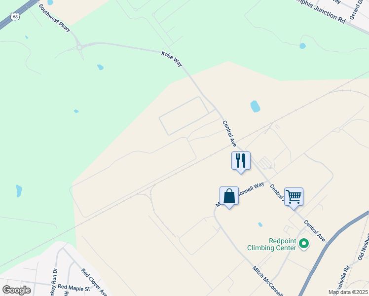 map of restaurants, bars, coffee shops, grocery stores, and more near 487 Central Avenue in Bowling Green