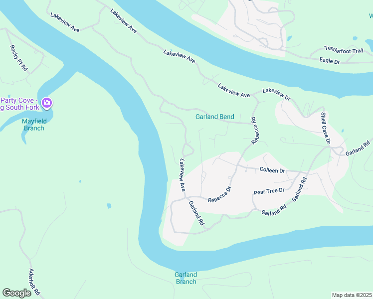 map of restaurants, bars, coffee shops, grocery stores, and more near Lakeview Avenue in Burnside