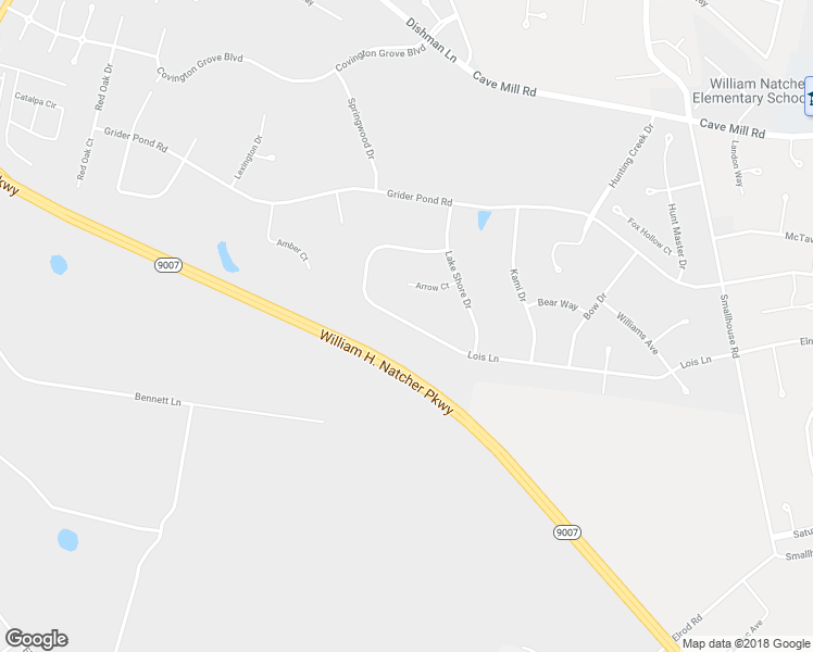 map of restaurants, bars, coffee shops, grocery stores, and more near 1019 Lois Lane in Bowling Green
