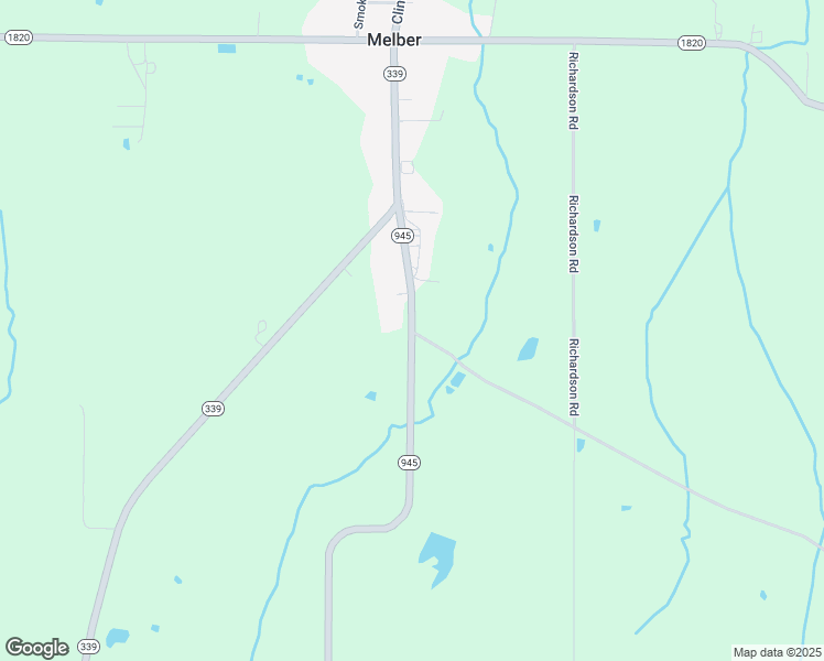 map of restaurants, bars, coffee shops, grocery stores, and more near 10475 Kentucky 945 in Melber