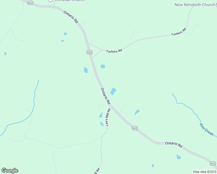 map of restaurants, bars, coffee shops, grocery stores, and more near 2246 Ontario Road in Keysville
