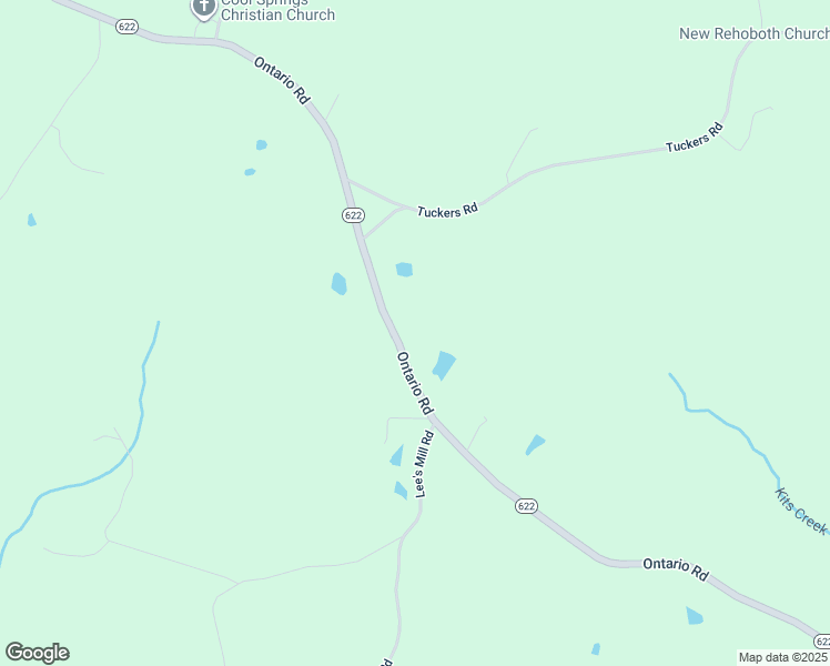 map of restaurants, bars, coffee shops, grocery stores, and more near 2246 Ontario Road in Keysville