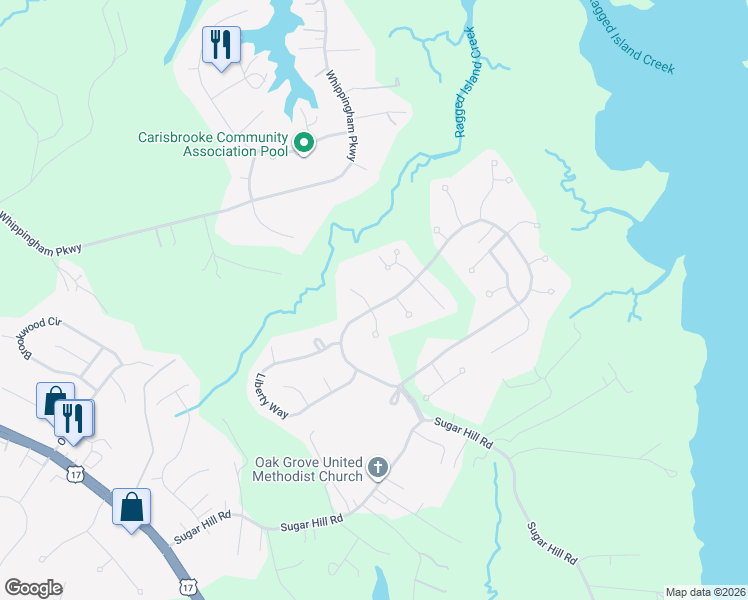 map of restaurants, bars, coffee shops, grocery stores, and more near 401 Founders Pointe Trail in Carrollton