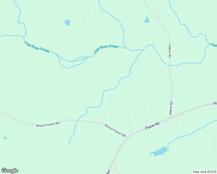 map of restaurants, bars, coffee shops, grocery stores, and more near 2533 Beech Forest Road in Kenbridge