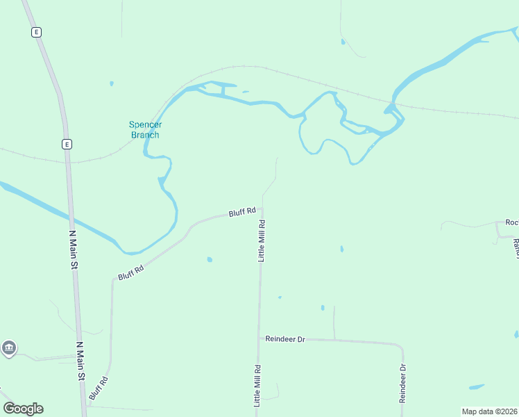 map of restaurants, bars, coffee shops, grocery stores, and more near 8801 Bluff Road in Granby
