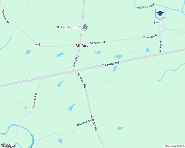 map of restaurants, bars, coffee shops, grocery stores, and more near 10720 East Gretna Road in Gretna