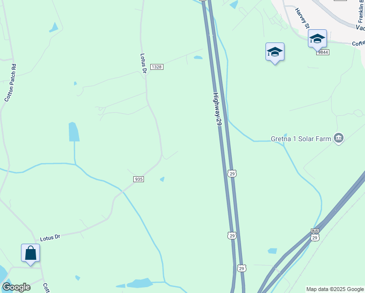 map of restaurants, bars, coffee shops, grocery stores, and more near 928 Lotus Drive in Gretna