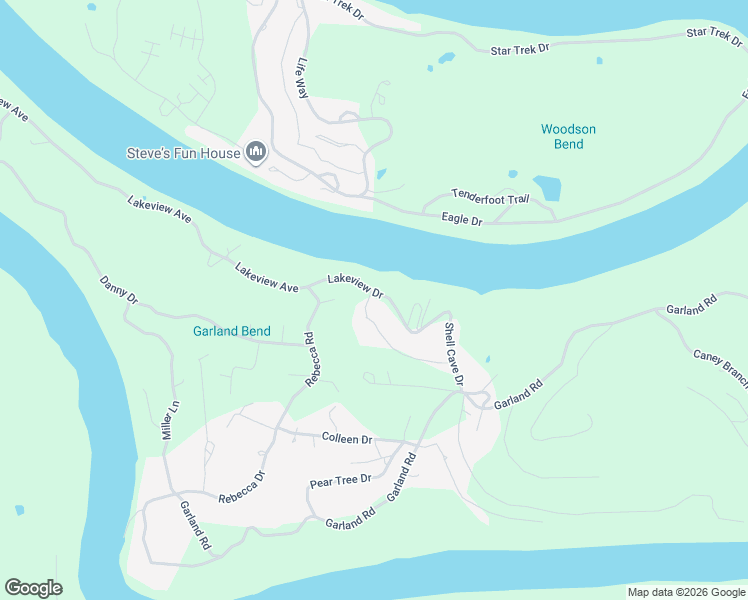 map of restaurants, bars, coffee shops, grocery stores, and more near 2-634 Lakeview Drive in Burnside