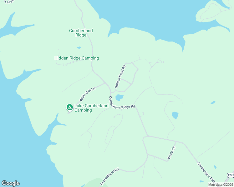 map of restaurants, bars, coffee shops, grocery stores, and more near Cumberland Ridge Road in Monticello