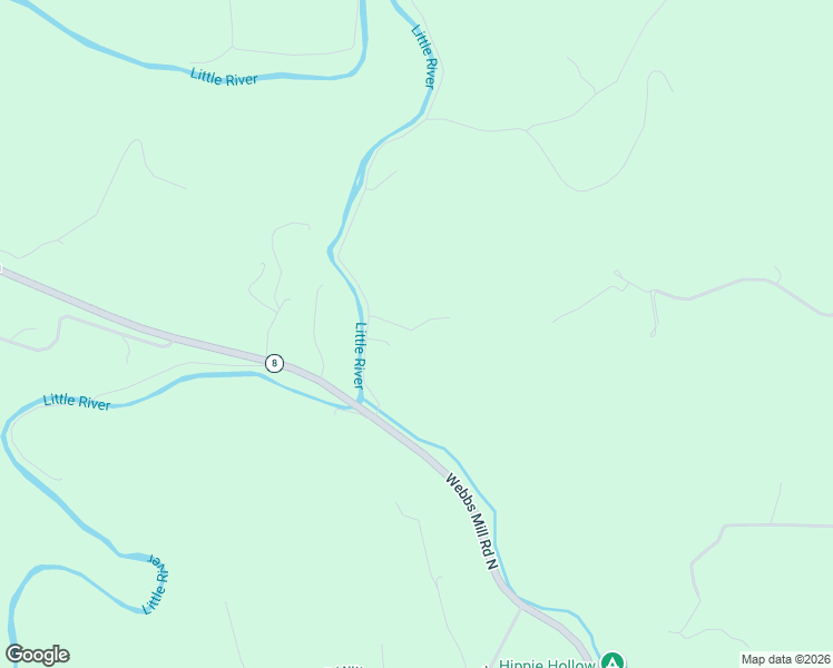 map of restaurants, bars, coffee shops, grocery stores, and more near 220 Little River Road Northeast in Floyd