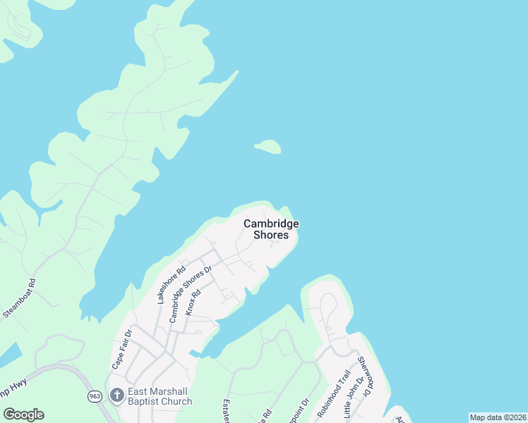 map of restaurants, bars, coffee shops, grocery stores, and more near 935 Cambridge Shores Drive in Gilbertsville