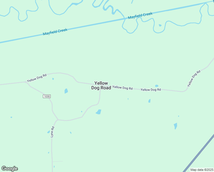 map of restaurants, bars, coffee shops, grocery stores, and more near Yellow Dog Road in Cunningham