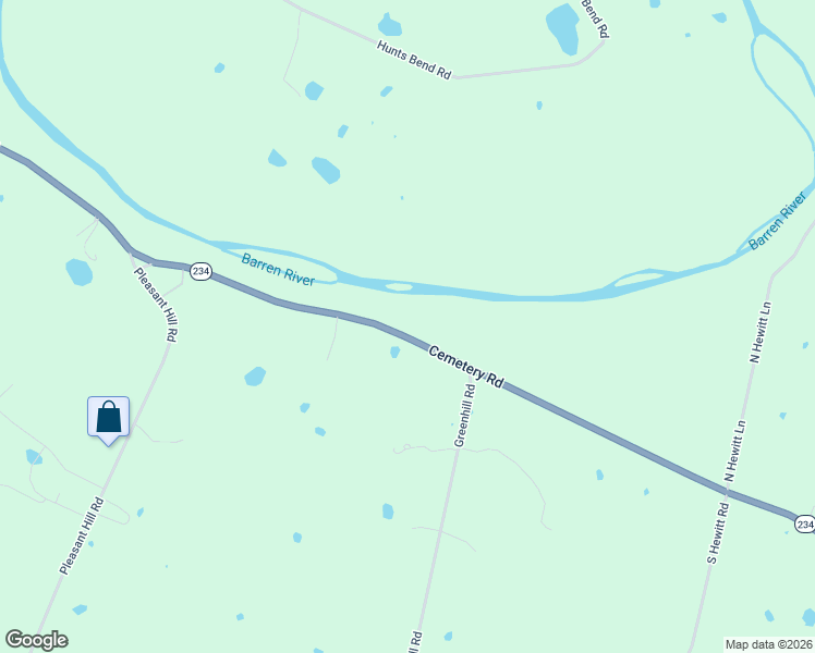 map of restaurants, bars, coffee shops, grocery stores, and more near 7896-8198 Cemetery Road in Bowling Green