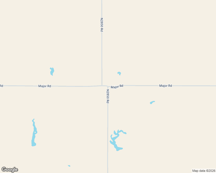 map of restaurants, bars, coffee shops, grocery stores, and more near Major Road in Wakita