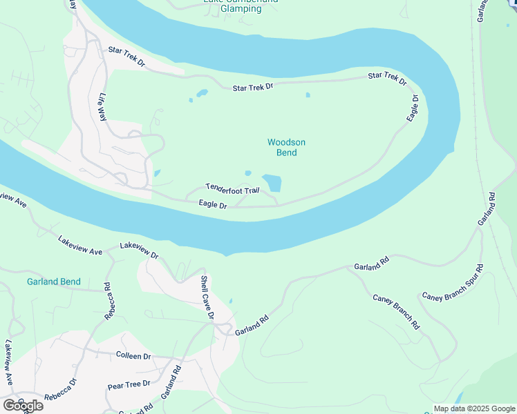 map of restaurants, bars, coffee shops, grocery stores, and more near Eagle Drive in Bronston