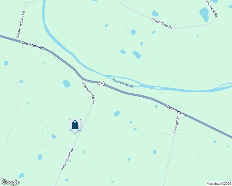 map of restaurants, bars, coffee shops, grocery stores, and more near 7531-7877 Cemetery Road in Bowling Green