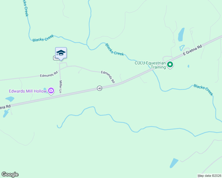 map of restaurants, bars, coffee shops, grocery stores, and more near 11820 East Gretna Road in Gretna